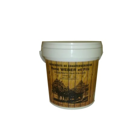 Choucroute crue en pot de 1 kg