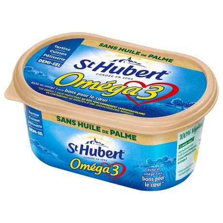 St hubert oméga 3 sans huile de palme demi sel 500g