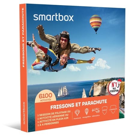 Smartbox frissons et parachute