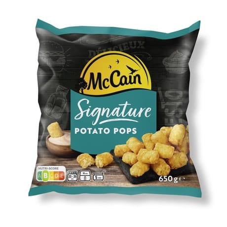 Mccain signature potato pops 650g