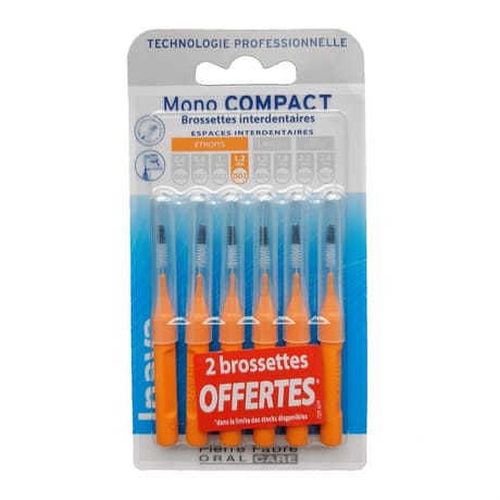 Inava brossettes orange mono compact x6