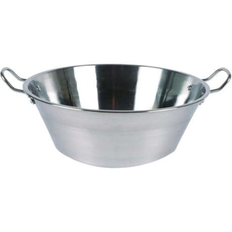 Le pratique bassine inox 38cm 9l
