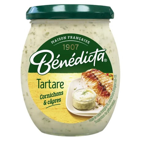 Bénédicta sauce tartare bocal 260g