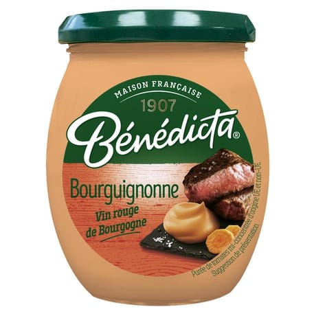 Bénédicta sauce bourguignonne bocal 270g