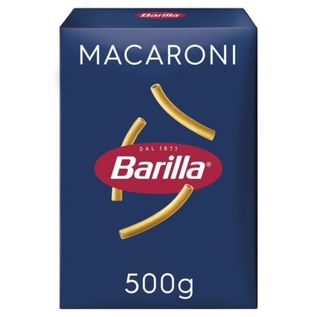 Barilla pates macaroni 500g