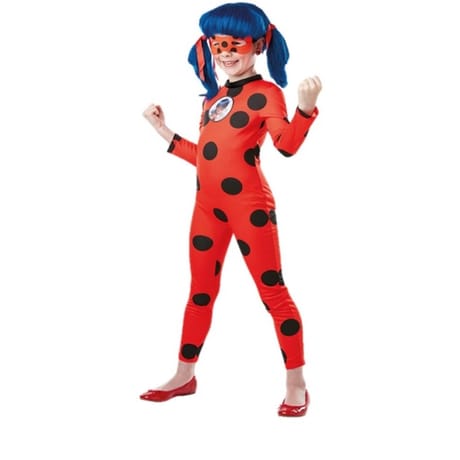 Déguisement tikki ladybug 9-10 ans