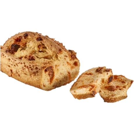 Pain mais et chorizo tranché