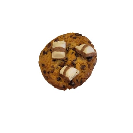 Cookies gaufrettes choco blanc x4