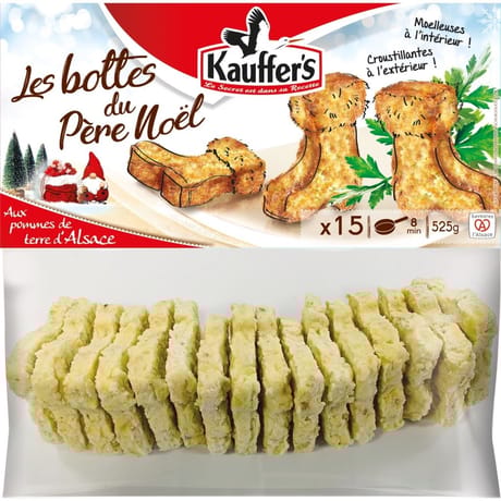 Kauffer's 15 bottes du Père Noël pommes de terre 525g