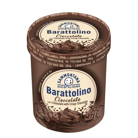 Barattolino glace chocolat 500g sammontana