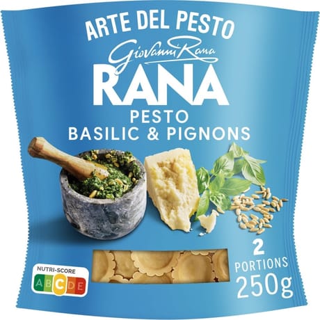 Rana pâtes fraîches girasoli pesto basilic et pignons 250g