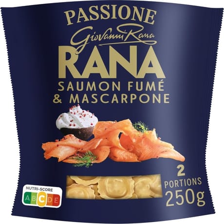 Rana pâtes fraîches girasoli saumon fumé au bois de hêtre 250g