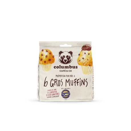 Columbus préparation pour pâte à muffins 300g