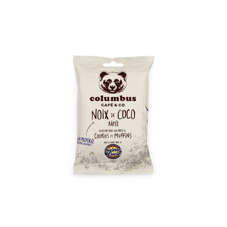 Columbus noix de coco rapée sachet 50g