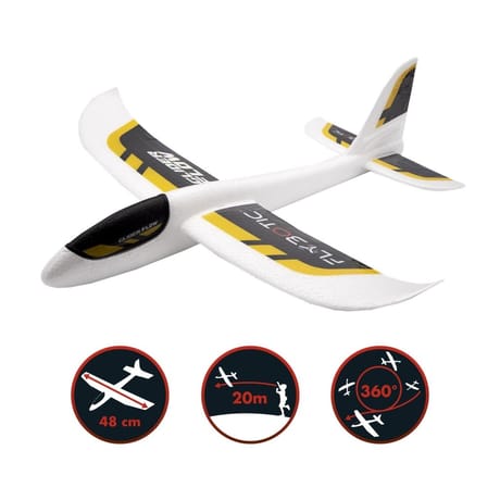 Flybotic avion glider flow
