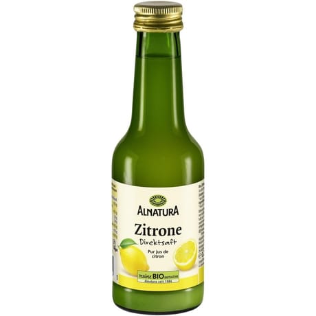 Alnatura jus de citron bio 0.2l