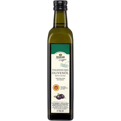 Alnatura huile d'olive vierge extra italienne bio 0.5l