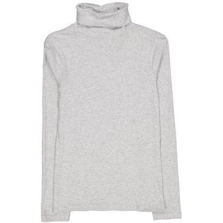Sous pull manches longues femme GRIS CHINE CLAIR T46\48