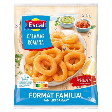 Escal calamar romana 700 g