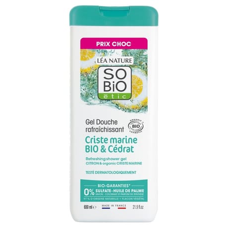So'bio etic douche crist marine coe flacon 650ml