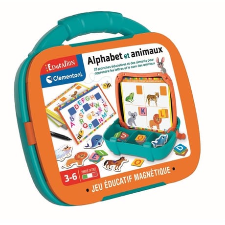 Mallette Lettres & Animaux magnétiques