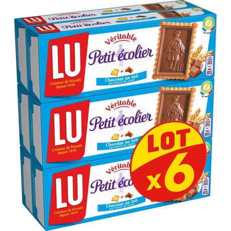 Petit ecolier chococlat au lait x6 900g