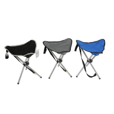 Tabouret de camping pliable 32x32x43cm