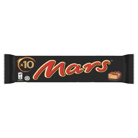 Mars barre x10 - 450g