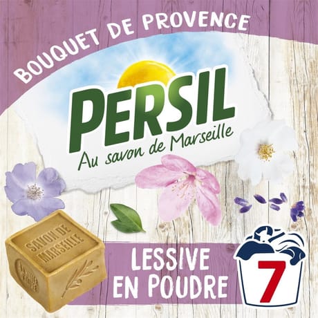 Persil poudre bouquet de provence 7mesures 0.49kg