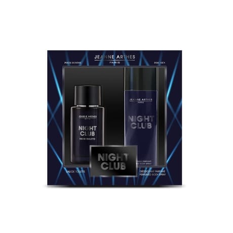Arthes coffret night club eau de toilette 100ml+ déodorant 200ml