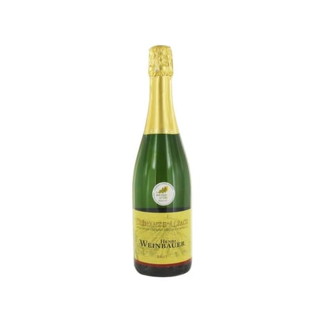 Henry Weinbauer crémant d'alsace brut 75cl Vol.12%