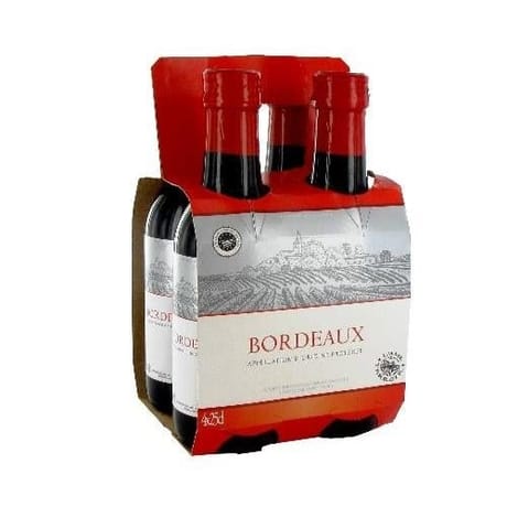 L'âme du terroir Bordeaux rouge 4 x 25 cl 13% Vol.