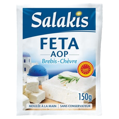 Salakis féta brebis et chèvre aop 150g