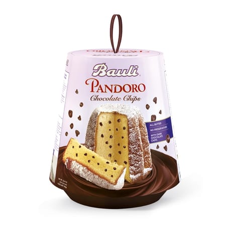 Bauli pandoro chocolat boîte métal 750g