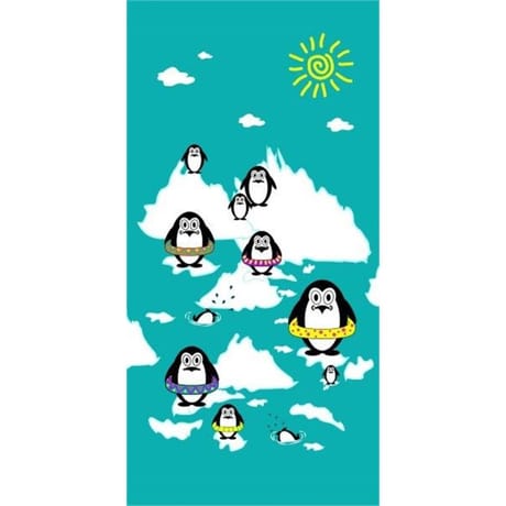 Drap de plage microfibre 70x140cm 250 g/m artic