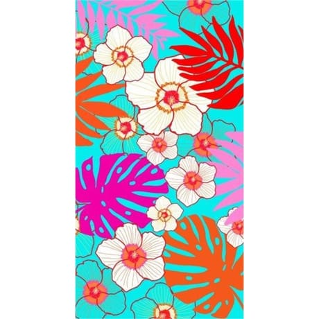 Drap de plage microfibre 90x170cm 250 g/m belleza