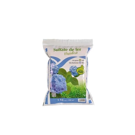 Sulfate de fer utilisable en agriculture biologique sac de 5 kg