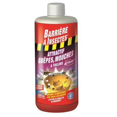 Barrière à insectes appat attractif pieges guêpe frelon 500 ml