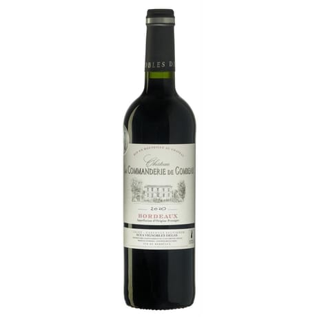 Bordeaux Rouge Château la Commanderie de Gombeau 14% Vol.75cl