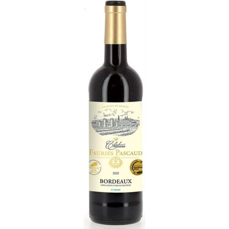 Bordeaux Rouge Château Fauries Pascaud 13% Vol.75cl