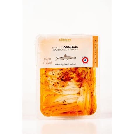 Anchois filets au Bouquet d'Epices
