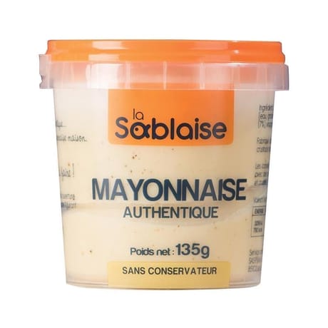 Mayonnaise fraîche nature 135g