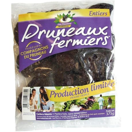 Les compagnons du pruneau Pruneaux fermiers 375g
