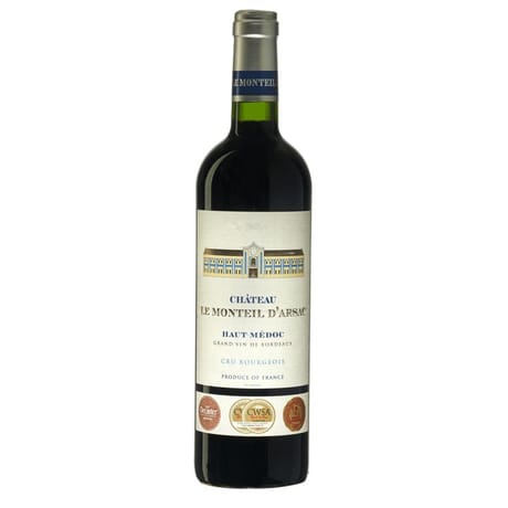 Haut Médoc Cru Bourgeois Château le Monteil d'Arsac 13.5% Vol.75cl