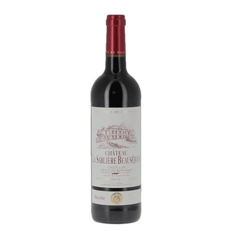 Côtes de Castillon Château Sablière Beauséjour 14% Vol.75cl