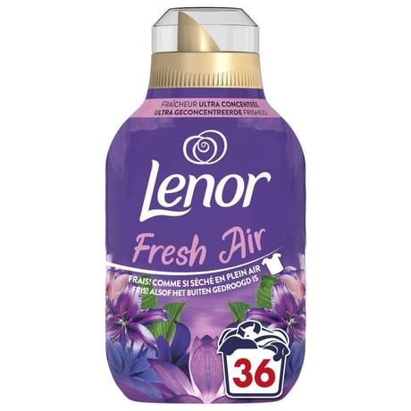 Lenor liquide adoucissant éclat de minuit 36 doses 0.504l