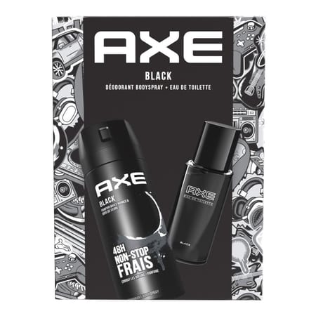 Axe coffret black déodorant + eau de toilette