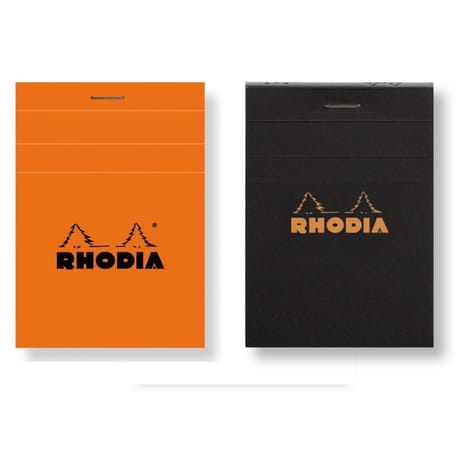 Rhodia bloc 7.4x10.5 cm 160 pages petits carreaux