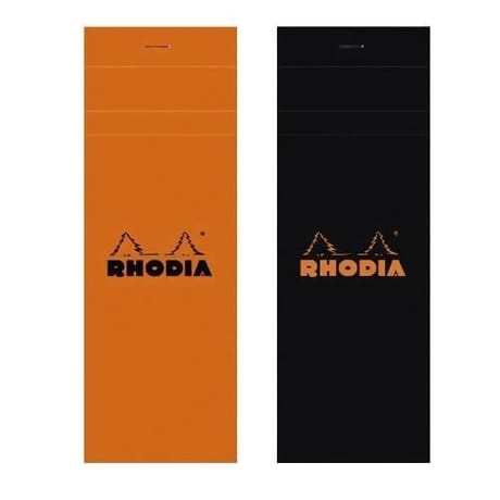 Rhodia bloc 7.4x21 cm 160 pages petits carreaux