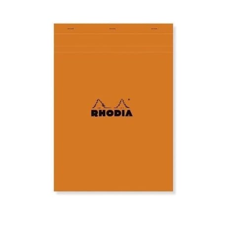 Rhodia bloc 21x29.7 cm petits carreaux 160 pages